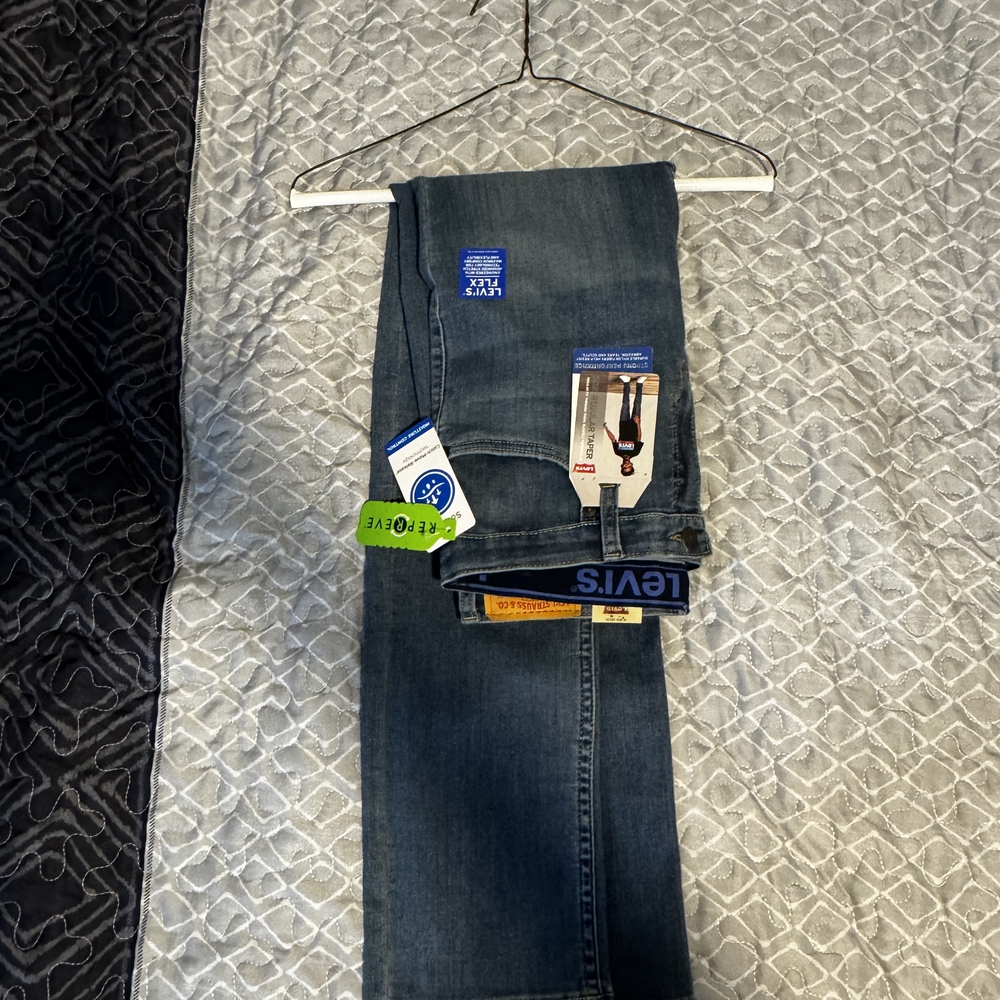 Levi's Boy's Dark Blue Jeans - 18